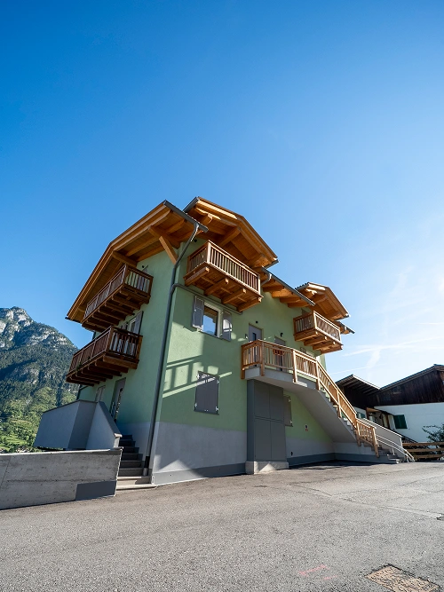 Condominio a Ziano di Fiemme ristrutturato a nuovo